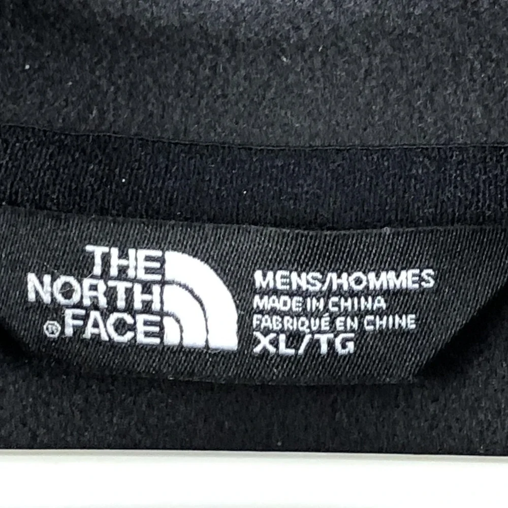 The‎ North Face Jacket Mens XL Gray Fleece Full Zip Stand Collar Hiking Layer